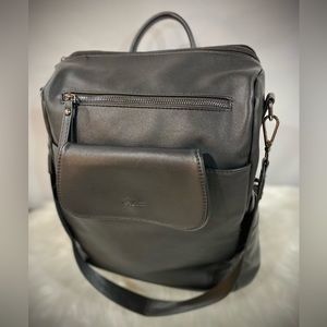 Black Backpack Purse